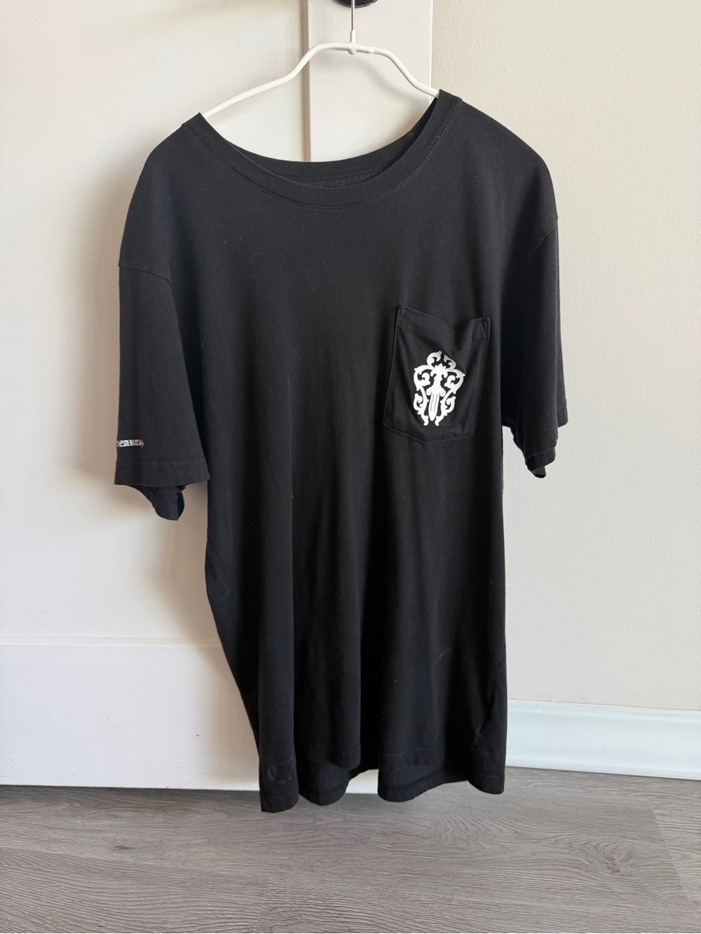 Chrome Hearts Dagger Graphic Pocket T-Shirt